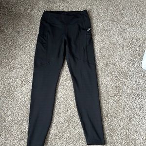 ASICS black workout leggings